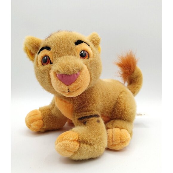 Vintage Lion King Infant Simba Plush Toy Disneyland Walt Disney World 8" NEW - Picture 1 of 5